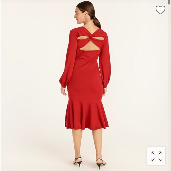 J.Crew Twist-back sweater-dress - Picture 4 of 7